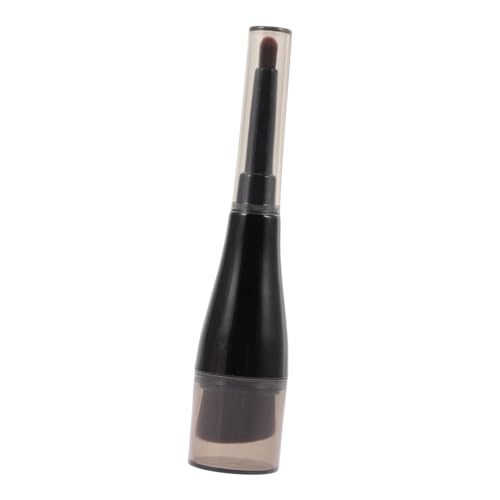 AUTSUPPL Doppelseitiger Makeup Pinsel Mit Schutzkappe Multifunktionaler Foundation Und Concealer-pinsel Für Blush Lidschatten Für Reisen Und Täglichen Gebrauch von AUTSUPPL