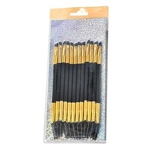 AUTSUPPL Augenbrauenpinsel Aus Kunstfaser Doppelseitiges Mascara-pinsel-set Make-up-tool Spiralförmiger Wimpernroller Augenbrauenkamm Für Salon Und Zuhause von AUTSUPPL