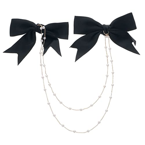 AUTSUPPL Chic Haarschmuck Für Damen Doppel-haarspange Mit Perlen Und Fransen Für Hochzeiten Geburtstage Und Besondere Anlässe Einzigartig Und Langlebig von AUTSUPPL