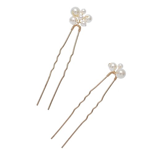 AUTSUPPL 5stücke Teiliges Braut Haarschmuck Set Mit Perlen Elegante Haarspangen Und Kämme Für Hochzeiten Partys Und Besondere Anlässe Für Bräute Und Feierlichkeiten von AUTSUPPL