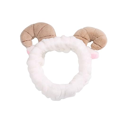 AUTSUPPL üsch Haarband Mit Dreidimensionalen Hörnern Elastisches Stirnband Für Make up Und Dusche Weiches Weißes Kopfband Für Frauen Und ädchen Perfekt Für Kosmetische Anwendungen AUTSUPPL üsch Haarband Mit Dreidimensionalen Hörnern Elastisches Stirnband Für Make up Und Dusche Weiches Weißes Kopfband Für Frauen Und ädchen Perfekt Für Kosmetische Anwendungen von AUTSUPPL