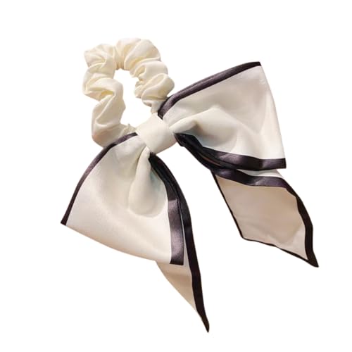 AUTSUPPL Elegante Haargummis Mit Schleife – 3 Stück Haargummis Für Damen Und Mädchen Haarknoten Für Frauen Elastische Haargummis Stilvolle Haar-accessoires von AUTSUPPL