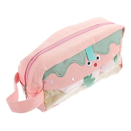 AUTSUPPL Bleistifttasche Tragbar Mit Reißverschluss Für Stifte Bleistifte Lineale Und Andere Schulartikel Geeignet Für Mädchen Und Erwachsene von AUTSUPPL