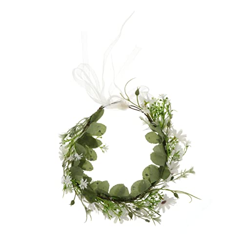 AUTSUPPL 1stück Frischer Blumenkranz Haarschmuck Für Damen Elegantes Stirnband Mit Süßem Design Für Hochzeiten Festlichkeiten Und Besondere Anlässe Bequem Und Langlebig von AUTSUPPL