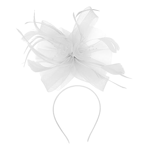 AUTSUPPL Netzgarn Haarnadel Mit Für Damen Und Mädchen Kopfschmuck Für Bankette Federkopfschmuck Aus Hochwertigem Material von AUTSUPPL