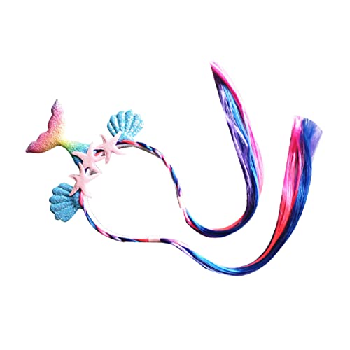 AUTSUPPL Partygeschenke Für Mädchen Kreative Meerjungfrauen-perücke Haarband Festliches Stirnband Für Kinder Für Anlässe von AUTSUPPL