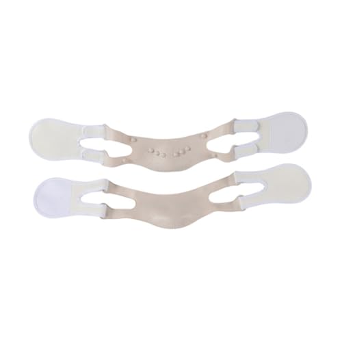 AUTSUPPL Gesichtsstraffendes Silikonband für Frauen Verstellbarer Lifting Gürtel gegen Doppelkinn Waschbarer Kinnstraffungs Gurt für Feste Konturen und Straffe Haut bei Alltag und Schlaf von AUTSUPPL