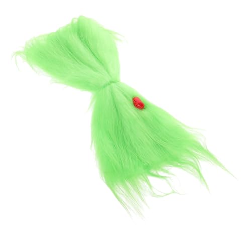 AUTSUPPL Große Grüne Pelzige Haarschleife Mit Weihnachtsbaum-clip Urlaubsparty Weihnachts-haarschleifen- Für Frauen Und Mädchen von AUTSUPPL