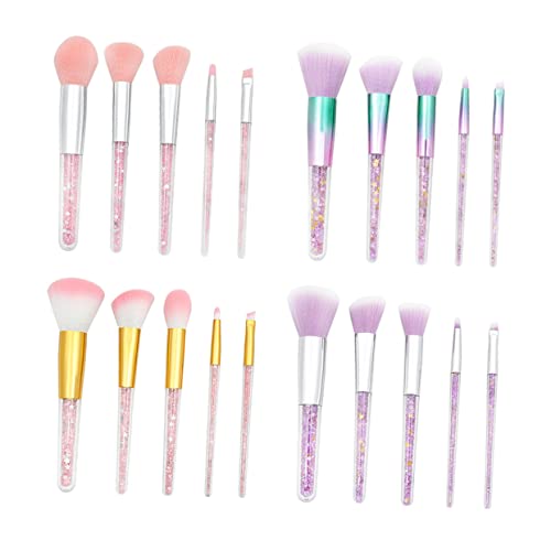 AUTSUPPL Grundierungspinsel für flüssiges Make-up Bräunungspinsel Make-up-Pinsel-Set komplettes Set für Mädchen Beauty-Make-up-Pinsel leicht zu reinigen von AUTSUPPL