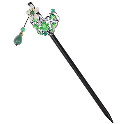 AUTSUPPL Haarstäbchen Chinesisch Haarstäbe Für Langes Haar Haargabeln Haaraccessoires Für Damen Retro-design Mit Blume Und Quaste Haarstyling-accessoires von AUTSUPPL