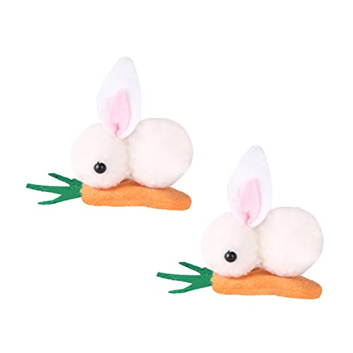 AUTSUPPL Haarnadel-set 2 Stück Clips für Jungen und Mädchen Haar-accessoires für Mädchen Haarnadel Karotten-design von AUTSUPPL