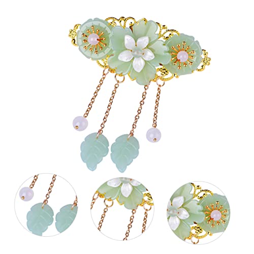 AUTSUPPL Haarschmuck Im Chinesischen Stil Mit Blumenkopfschmuck Metall Haarnadel Für Damen Mädchen Haarstyling Accessoire von AUTSUPPL