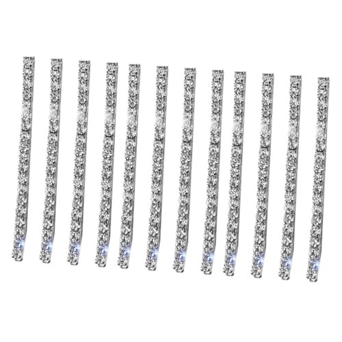 AUTSUPPL 12stücke Strass Haarspangen Mädchen Bobby Pins Damen Haar Accessoires Mit Strasssteinen Für Hochzeit Geburtstag Party von AUTSUPPL