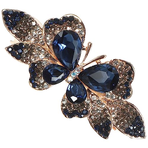 AUTSUPPL Titel Elegante Haarklammer Mit Strass Für Damen Rutschfeste Haarspange Für Hochzeiten Partys Und Alltag Geeignet Für Haartypen Und Stile Hinweis Zur Selbstprüfung von AUTSUPPL