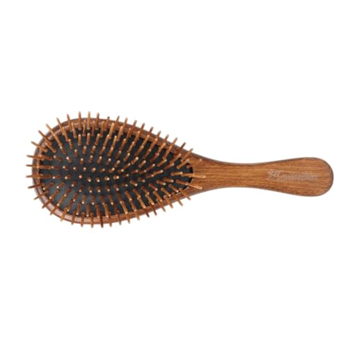 AUTSUPPL Haarbürste Damen Mit -kamm Antistatischem Design Tragbare Kämme Für Lockiges Haar Friseur-kamm Mit Entwirrungs-funktion Holzhaarkamm Mit Rutschfestem Griff von AUTSUPPL