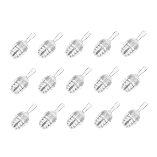 AUTSUPPL Honigförmige Lippenbalsam Behälter Klare Lippenpflege Flaschen Lip Gloss Röhrchen Ideal Für DIY Lippenpflege Transparentes Design Perfekt Für Reise Und von AUTSUPPL