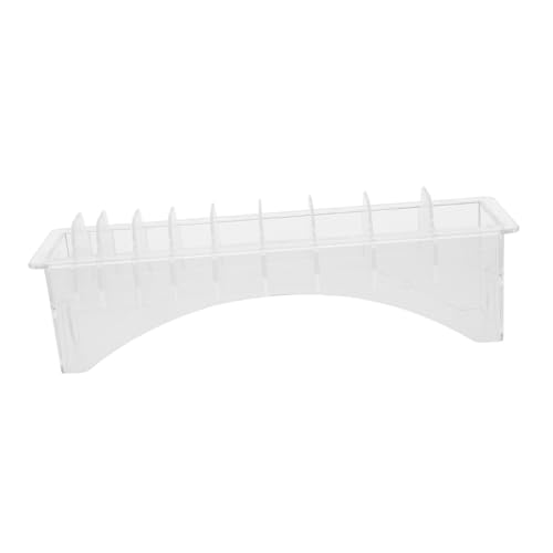 AUTSUPPL Clipper Comb Holder Transparente Comb Aufbewahrungsbox Für Haarschneider Und Zubehör Vielseitiger Organizer Für Friseure Und Heimgebrauch Für Verschiedene Kammgrößen von AUTSUPPL
