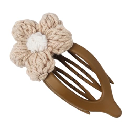 AUTSUPPL Kleine Fascinator Haarblumen Für Damen Gestrickte Blumenspange Dekorative Haarspangen Blumen-haarklammern Halbknoten-haarnadeln Flechtaccessoires Für Frauen Und Mädchen von AUTSUPPL