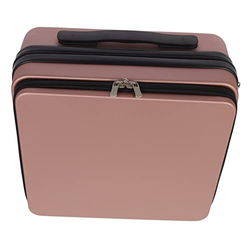 AUTSUPPL Reise Koffer Für Kosmetik Tragbarer Verschleißfester Make-up Aufbewahrungskoffer Koffer Roségold Für Damen Und Schüler Für Toilettenartikel Und Reiseaccessoires von AUTSUPPL