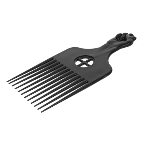 AUTSUPPL Kunststoffkamm Für Lockiges Haar Entwirrungskamm Aus Plastik Haarnadelkamm Für Männer Und Frauen Bartkamm Zum Stylen Und Entwirren Tragbarer Kamm Für Nasses Und Trockenes Haar von AUTSUPPL