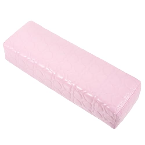 AUTSUPPL Nagelkissen Handauflage Aus Pu-leder Und Schwamm Komfortables Maniküre Kissen Mit Streifen Design Für Salon Oder Zuhause Einfache Reinigung Durch Abnehmbaren Bezug von AUTSUPPL