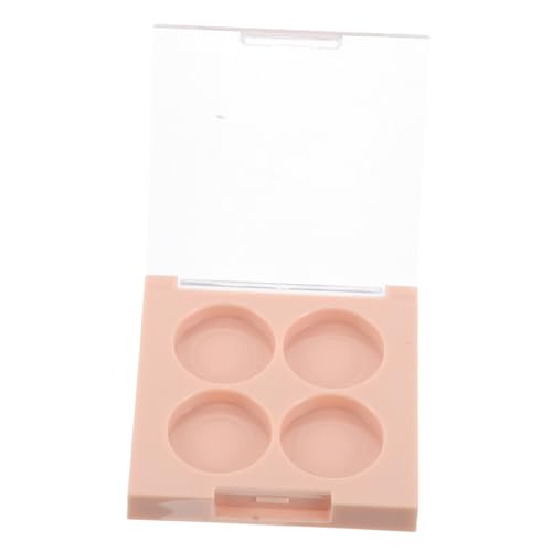 AUTSUPPL Leere Lidschattenpalette Vier Fächer Reisebehälter Für Lidschatten Rouge Und Highlighter Nachfüllbar von AUTSUPPL