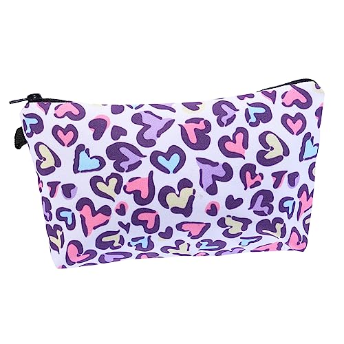 AUTSUPPL Leopard Kosmetiktasche Kreative Make-up Und Toilettentasche Für Damen Praktische Reisehandtasche Mit Reißverschluss Multifunktionale Aufbewahrung Für Make-up Und Hygieneartikel von AUTSUPPL