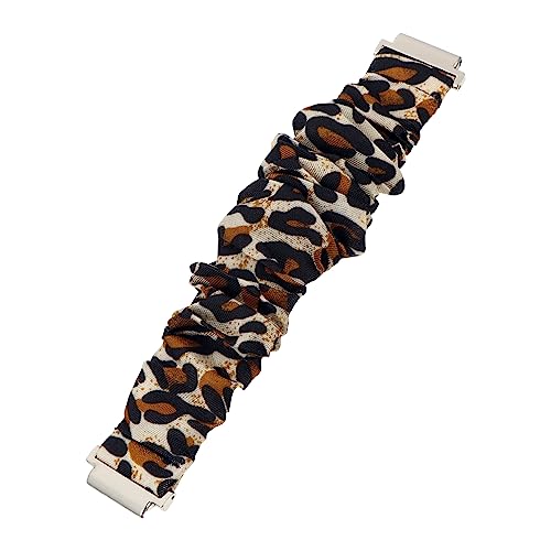 AUTSUPPL Leopard Print Scrunchie Armband für Watch Active Elastisches Schickes Armband für Angenehmes Tragegefühl Stylisches Design für Herren Damen AUTSUPPL Leopard Print Scrunchie Armband für Watch Active Elastisches Schickes Armband für Angenehmes Tragegefühl Stylisches Design für Herren Damen von AUTSUPPL
