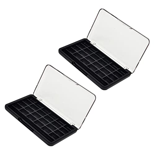 AUTSUPPL Lidschatten-palette Dose 24-raster Lidschatten Lippenstift Box Box Fächer von AUTSUPPL