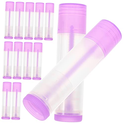 AUTSUPPL 30stücke Diy Lip Balm Tubes Leere Lippenbalsam Und Lipglossbehälter Mehrfarbige Lippenpflege-röhrchen Für Selbstgemachte Lippenprodukte Tragbar Und Praktisch Für von AUTSUPPL