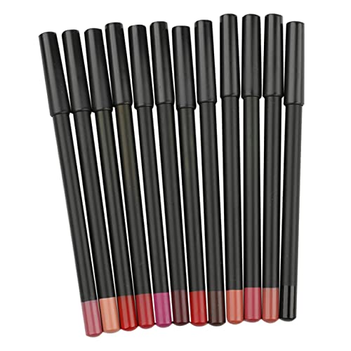AUTSUPPL 12stücke Multi-color Lip Liner Wasserdichte Hochpigmentierte Lippenkonturenstifte Für Präzises Lippen-design Für Alltag Reisen Oder Besondere Anlässe von AUTSUPPL