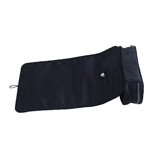 AUTSUPPL Schminkpinseltasche Reisekosmetiktasche Multifunktionale Pinsel Lagerung Beutel Kosmetiktasche Organizer Für Make-up Pinsel Schwarz von AUTSUPPL