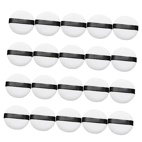 AUTSUPPL Make-up-Puderquaste 20 Stück Beauty- zum Fixieren des Rouges Make-up-Tool für Mädchen weicher Samt von AUTSUPPL