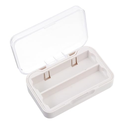 AUTSUPPL Kosmetischer Organizer Mit Spiegel Tragbare Lippenstift-aufbewahrungsbox Elfenbeinfarbe Multifunktionale Make-up-storage-lösung Für Schreibtisch Und Kosmetiktisch von AUTSUPPL