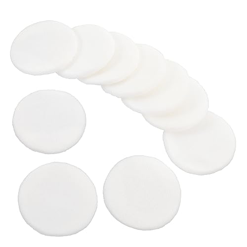 AUTSUPPL 10stücke Baumwoll-puderquasten Mit Satinband Für Lose Und Mineralpuder Weiche Langlebige Make-up-tools Für Frauen Zur Perfekten Anwendung Von Puder Und Foundation von AUTSUPPL