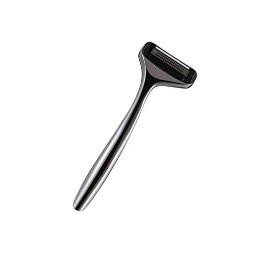 AUTSUPPL Manueller Bart Rasierer aus Doppelschneidiges Sicherheitsrasiermesser Langlebiges Leichtes Shaving Tool für Herren Präzise Haarschneidehilfe für Zuhause und Reise von AUTSUPPL