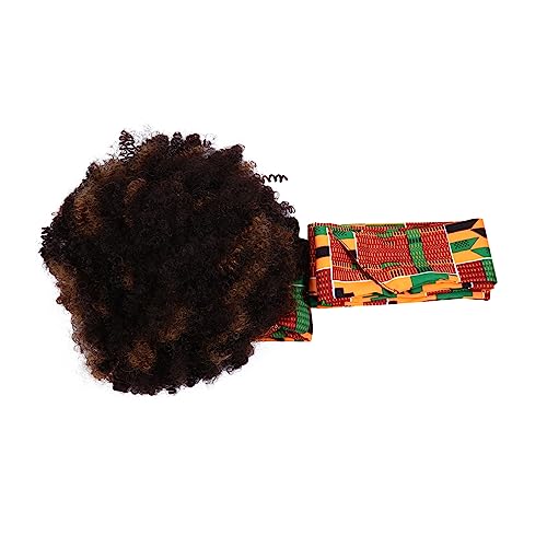 AUTSUPPL Modische Synthetische Perücke Braunes Lockiges Haar Einteilige Turban-perücke für Frauen Warm Elegant AUTSUPPL Modische Synthetische Perücke Braunes Lockiges Haar Einteilige Turban-perücke für Frauen Warm Elegant von AUTSUPPL