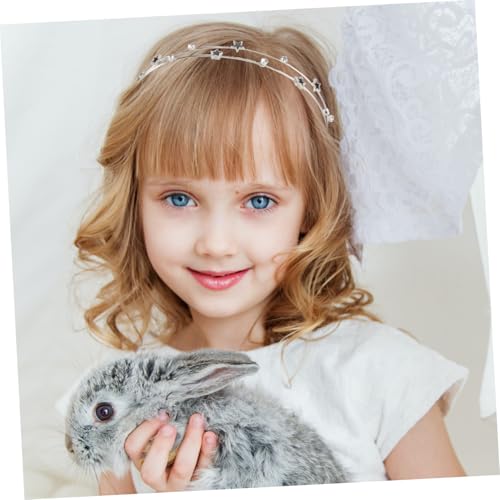 AUTSUPPL Modisches Doppelreihiges Haarschmuck Stirnband Strass sternen für Hochzeit Party Damen und Mädchen Eleganter Haarschmuck für Festliche Anlässe von AUTSUPPL