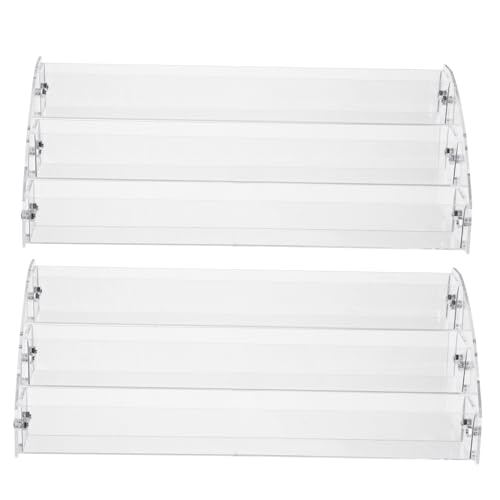 AUTSUPPL Nagellack Organizer Für 2st Ständer Für Nagellack Nagelkunstwerkzeug Nagellackregale Nagelständer Showregal Schminke Aufbewahrungen Schmink Nagellackständer Nagellackhalter Acryl von AUTSUPPL