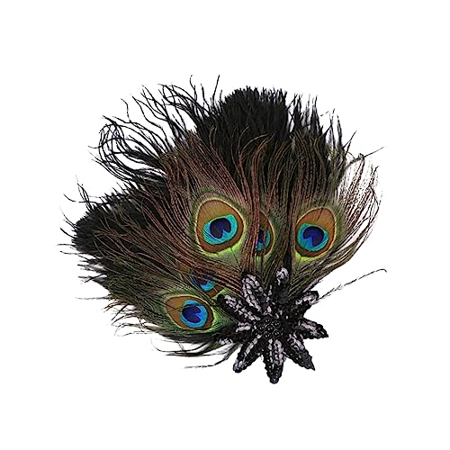 AUTSUPPL Vintage Haarklammer Mit Pfauenfeder Eleganter Haarschmuck Für Hochzeiten Und Partys Modisches Accessoire Für Damen Leicht Und Komfortabel Perfektes Styling Für Besondere von AUTSUPPL