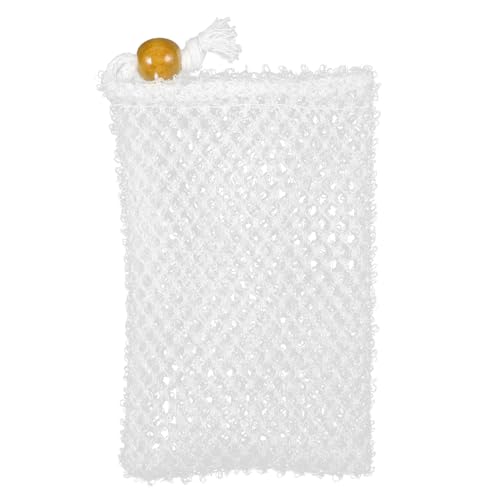 AUTSUPPL Seifenbeutel Aus Nylon Seifenschaumbeutel Mit Kordelzug Zum Aufhängen Seifensparbeutel Für Damen Und Herren Peeling-netzseifenbeutel Badeseifenbeutel Tragbar Und Leicht von AUTSUPPL