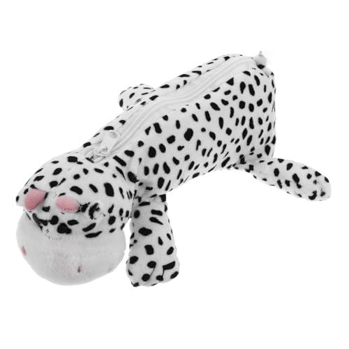 AUTSUPPL Plüsch Tier Federmäppchen Mit Kuhmotiv Süßer Und Großer Reißverschluss Stiftehalter Für Schule Büro Und Kreative Aufbewahrung Von Schreibwaren von AUTSUPPL