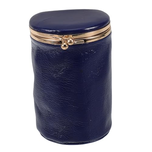 AUTSUPPL Kompakte Kosmetiktasche Mit Spiegel Mini Lippenstift-Organizer Aus Pu-Leder Tragbare Reisetasche Für Make-up Und Pflegeprodukte Stilvoll Und Praktisch Für Damen Und Mädchen von AUTSUPPL