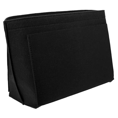 AUTSUPPL Purse Organizer Insert Aus Filz Kleiner Handtaschen Organizer Für Schlüssel Und Handy Praktische Innentasche Für Optimale Ordnung Handtaschen Schwarz Mittelgröße von AUTSUPPL