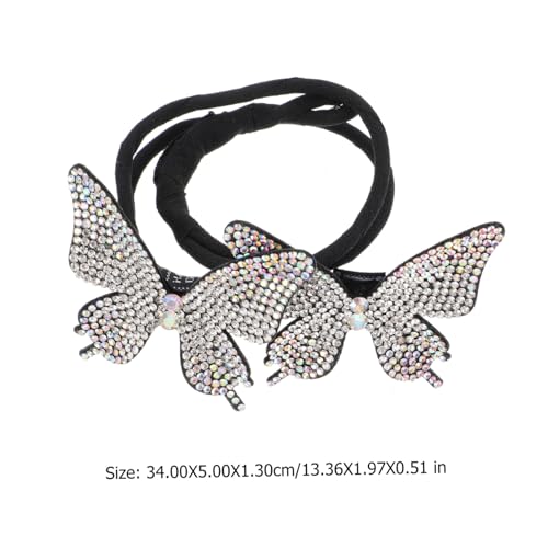 AUTSUPPL Rhinestone Haarknoten Shaper mit Schmetterlingsdesign Eleganter Haarschmuck für Damen Kompakt und Tragbar für Dutt formung Geschenkidee zu Besonderen Anlässen AUTSUPPL Rhinestone Haarknoten Shaper mit Schmetterlingsdesign Eleganter Haarschmuck für Damen Kompakt und Tragbar für Dutt formung Geschenkidee zu Besonderen Anlässen von AUTSUPPL
