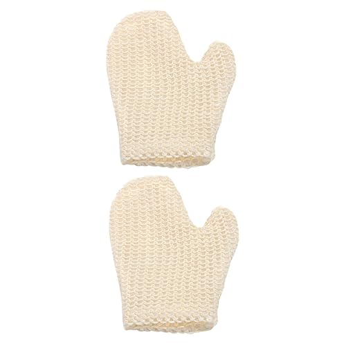 AUTSUPPL Badewäscher-set Peeling-handtücher Gewebte Badehandschuhe Körperhautwäscher von AUTSUPPL