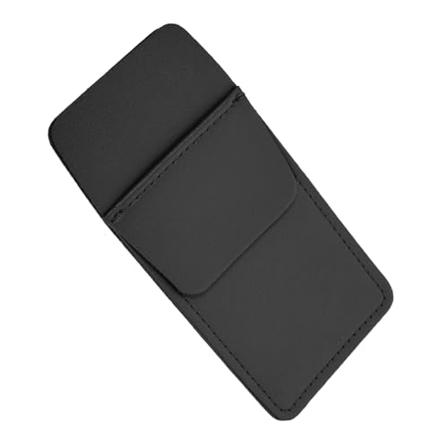 AUTSUPPL Robuster Leder Stifttasche Doppellagig Praktischer Hemdtaschenschutz für Krankenschwestern und Ärzte Pen Organizer Leicht Tragbar für Stift und Ausweis von AUTSUPPL