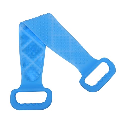 AUTSUPPL Badezubehör Rücken Schrubber Mit Griff Silikon-rückenpeelingtuch Für Badetuch Und Dusche Tragbar Und Einfach Zu Bedienen von AUTSUPPL