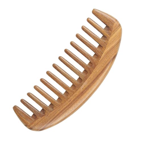 AUTSUPPL Sandelholz Holzkamm Breitzahnig für Lockiges Haar Kopfhautmassage Sanft Hautfreundlich Sicher für Frauen Mädchen AUTSUPPL Sandelholz Holzkamm Breitzahnig für Lockiges Haar Kopfhautmassage Sanft Hautfreundlich Sicher für Frauen Mädchen von AUTSUPPL
