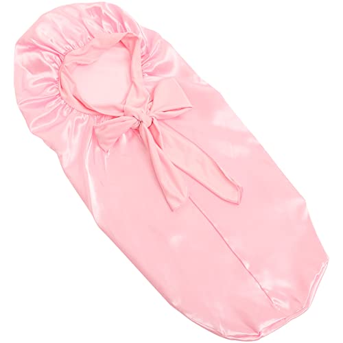 AUTSUPPL Satin Schlafmütze Für Frauen Und Mädchen Atmungsaktives Material Bequeme Hauben Für Lockige Haare Zöpfe Wärmend Im Winter Kühlend Im Sommer Leicht Zu Tragen Und Langlebig von AUTSUPPL